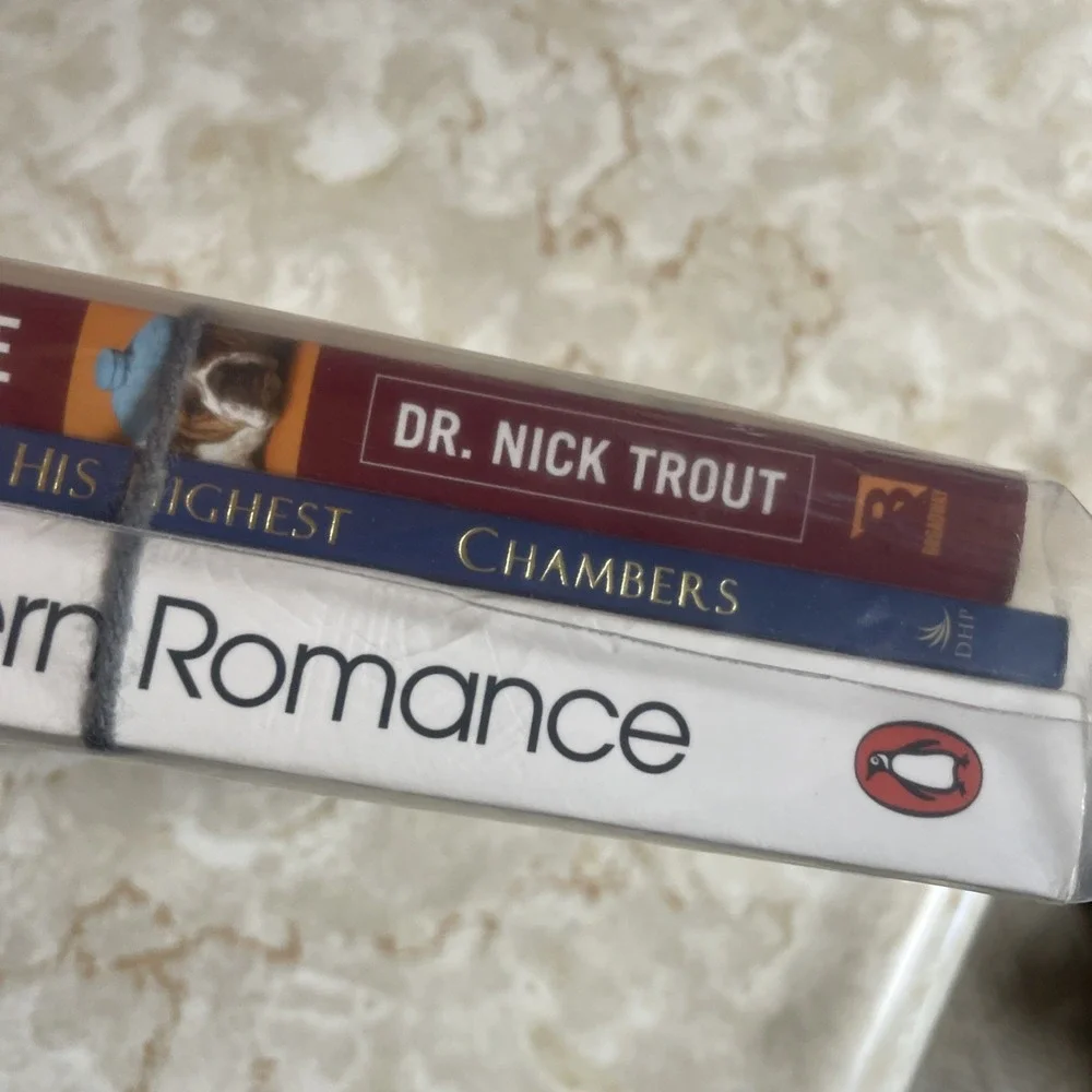3 books Love is the Best Medicine,‎ Modern Romance, My Utmost for HIS Highest